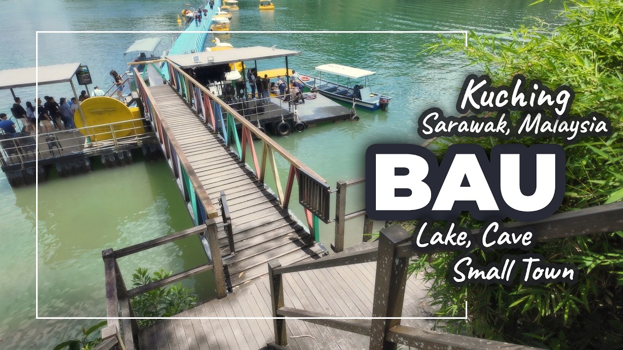 A Day in Bau, Kuching, Sarawak Borneo, Malaysia | Tasik Biru, Wind Cave & Siniawan