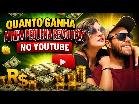 QUANTO GANHA O CANAL MINHA PEQUENA REVOLUCAO ? | GANHOS REAIS 2026