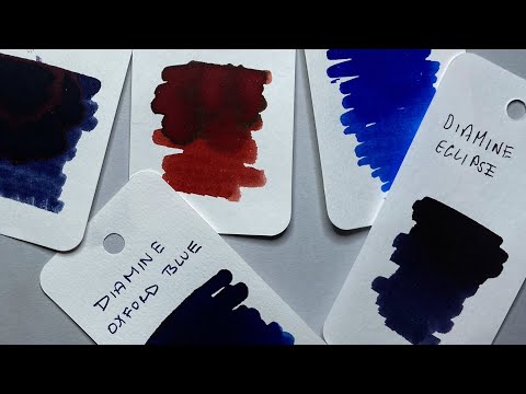 My Top 5 Diamine Inks (2024 Edition)