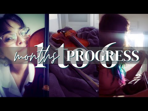 Adult Beginner Violinist | 1 to 6 months violin progress