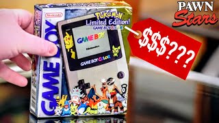 Guy sells SEALED Pokemon GameBoy on Pawn Stars....