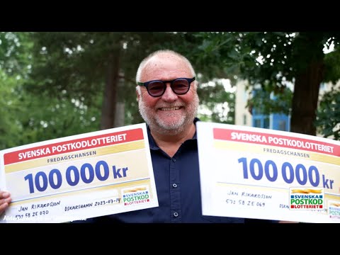 Oskarshamn jublar när Magdalena överraskar med Fredagschansen - Postkodlotteriet