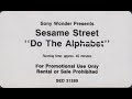 Sesame Street Do The Alphabet Promotional Copy