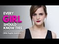 Every Girl Should Know This EMMA WATSON MOTIVATIONAL SPEECH WINNER GIRLS