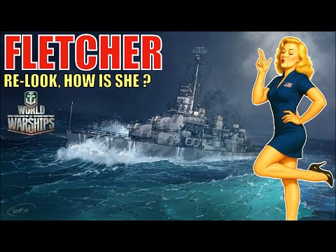 Why USS Fletcher Is Still a Beast | WoWs Review + Replay
