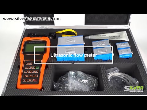 Clamp on ultrasonic flow meter