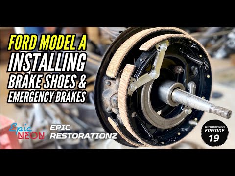 1930 Ford Model A | Emergency Brake | Rear Brakes and Brake Shoes