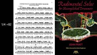 Connecticut's Ancient Drumming Mariner by John Pratt - Rudimental Play Along with Rick Series