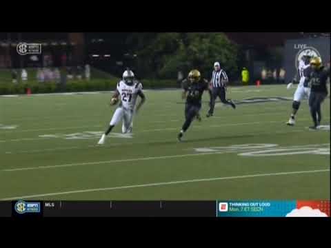 2018 USC vs Vanderbilt - Ty'Son Williams 22 Yd Run