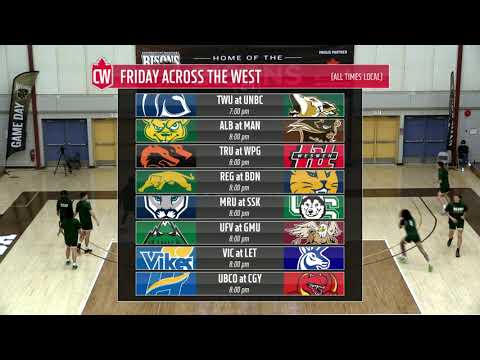 Canada West mbb - Manitoba vs Alberta: Elijah Lostracco 24/6/5