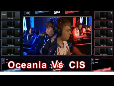 Oceania vs CIS (Russia)| All Star 2015 | STAR vs OPL