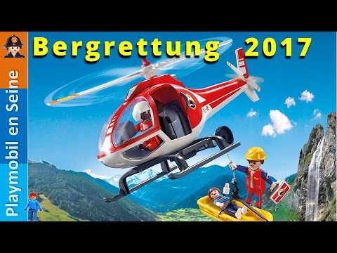 PLAYMOBIL - SAUVETAGE EN MONTAGNE - NOUVEAUTES - 4K