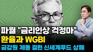 (경제한스푼) 파월 "금리인상 걱정마" / 환율과 WGBI / 금감원 제동 걸린 신세계푸드 상폐