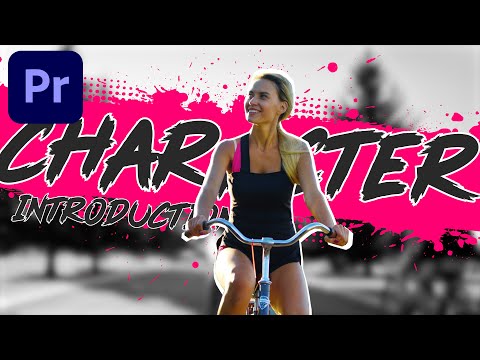 Character introduction Freeze effect (Snatch style) - Premiere Pro tutorial