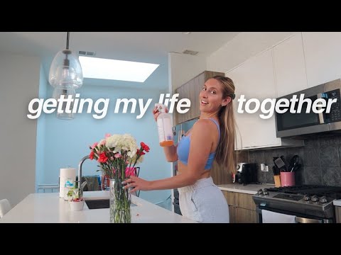 getting my life together (or at least trying) | cleaning & organizing my apartment