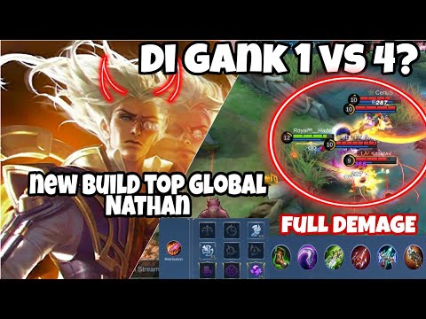 Supreme Global No.1 Nathan!! Top 1 Global Nathan Best Build 2021 - Mobile Legends