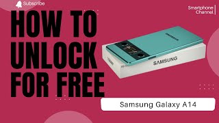 How to unlock Samsung Galaxy A14 with Code by IMEI