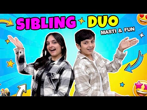 SIBLING DUO | Family Comedy Vlog | Twin telepathy Eating Challenge | Aayu and Pihu Show