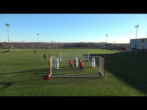 Barnsley F.C.  | Goalkeeper Training | Dealing With Crosses & Set Plays