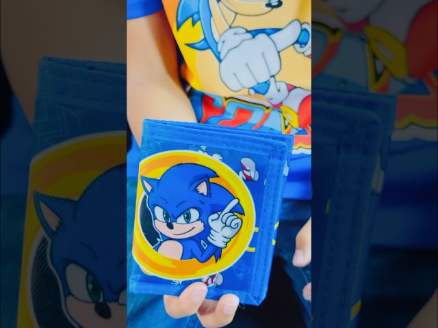 Vídeo relacionado con Sonic Cartera, Portemonnee, azul, 10 x 10 x 1, diseño, turquesa, 10x10x1, Diseño: