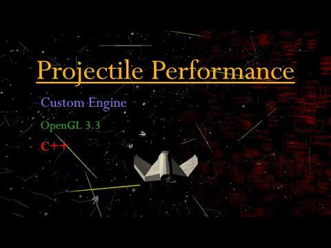 Projectile Performance Testing (C++ Space Arcade Game Update 7)