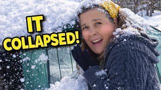 Snow AVALANCHE Hit Hard — It Finally COLLAPSED After the Storm