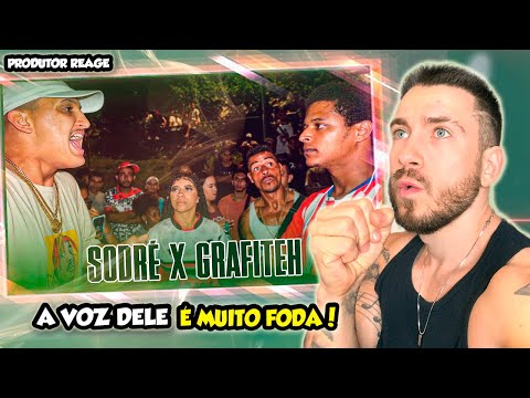 Produtor Reage (BOOMBAP PERFEITO) GRAFITEH X SODRÉ - SEGUNDA FASE - BATALHA DA ZIL 🔥 (REACT)