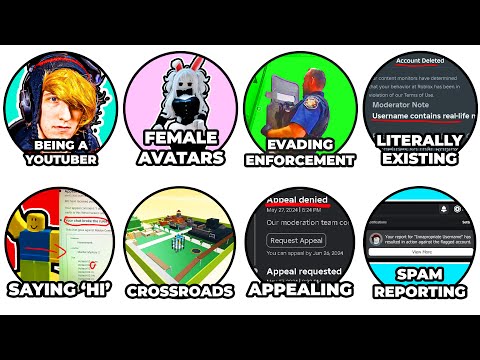 Every Dumbest Roblox Ban Reason Explained in 11 Minutes
