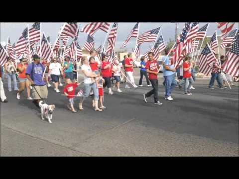 1000 U.S. Flags Parade 10Sept2011 Ridgecrest,CA
