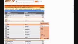 Dict.cc Vocab Trainer