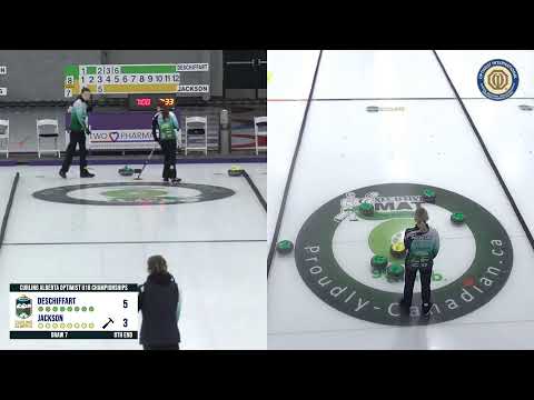 Deschiffart vs Jackson - 2023 Curling Alberta Optimist U18 Girls Provincials
