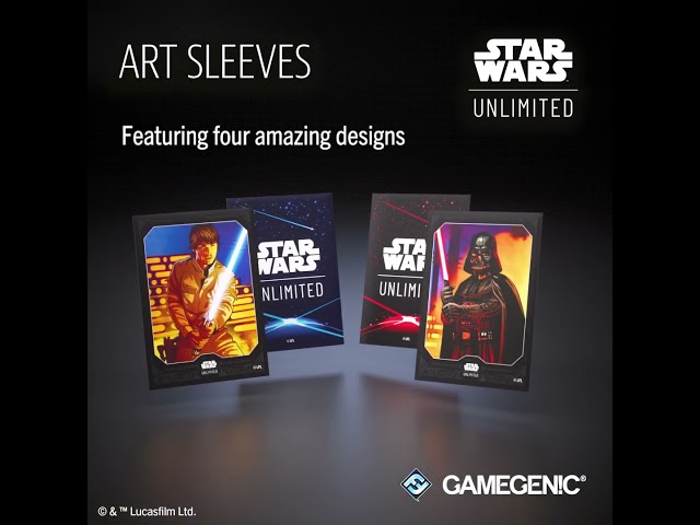 Vídeo relacionado con Gamegenic | Star Wars: Unlimited Art Sleeves Mandalorian | Pack de 60 Fundas Ilustradas con Diseño Oficial y 1 Funda Transparente | Optimizado para Star Was Unlimited y Otros LCGs y TCGs