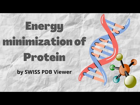Step - 1: How to minimize the energy of protein by SWISS PDB Viewer #Bioinformatics #ChemistryStudio