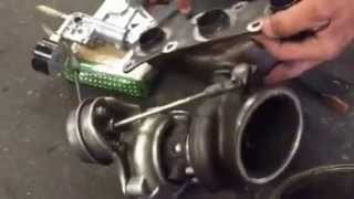 BMW N54 335 535 turbo waste gate 30ff fault test