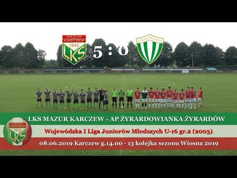 Mazur Karczew 2003 - 13 kolejka (Wiosna 2019)