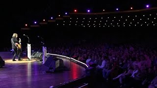 Jimmy Wayne performing &quot;I LOVE YOU THIS MUCH&quot; at the Opry House