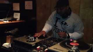 DJ Judge Mental at #AllVinylEverything,  Feb. 20, 2013