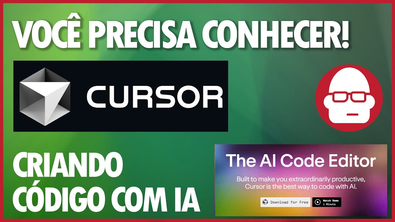 CURSOR - Criando código com IA - Você precisa conhecer essa ferramenta!!