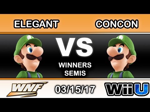 WNF 1.5 - Elegante (Luigi) Vs. SS | Mr. ConCon (Luigi) Winners Semis - Smash Wii U