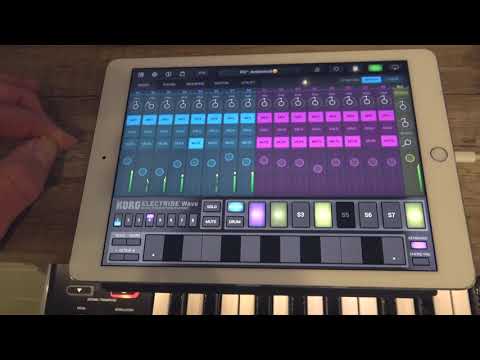 KORG Electribe Wave - Live Ambient Session