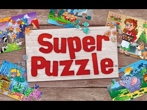 Super Puzzle: Jigsaw Puzzles for Kids - App Gameplay Video (old) - YouTube