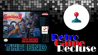 Super Castlevania IV (1991) Konami Super Nintendo SNES ending [Retro Gaming]