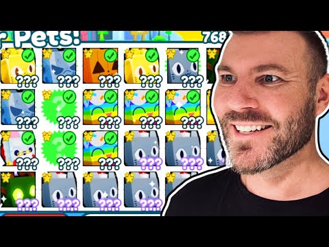 Danmarks STØRSTE Huge Pet Samling i Pet Simulator X, Roblox