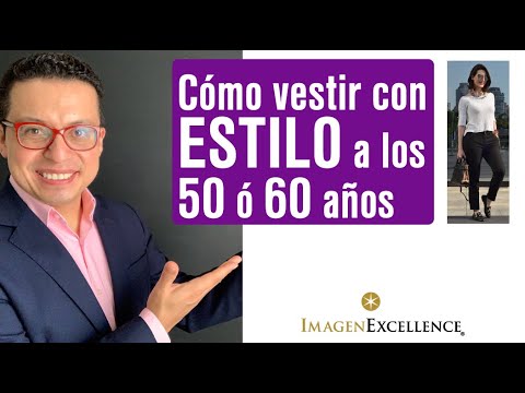 ¡Cómo Vestir a Los 50 y a Los 60 Con Estilo!