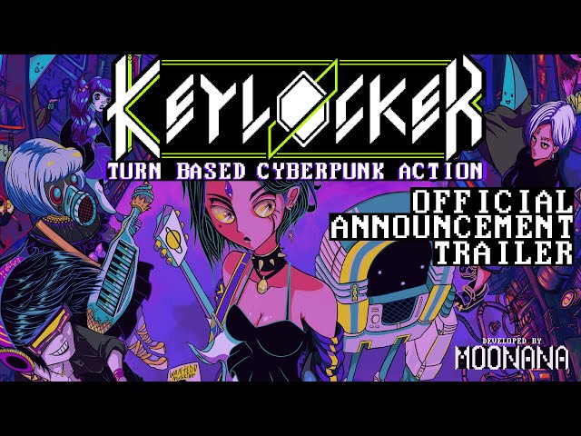 Video - Keylocker: Turn Based Cyberpunk Action (PC)