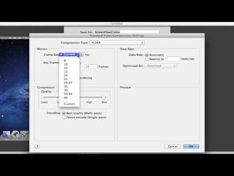 Best HD Render Settings for ScreenFlow