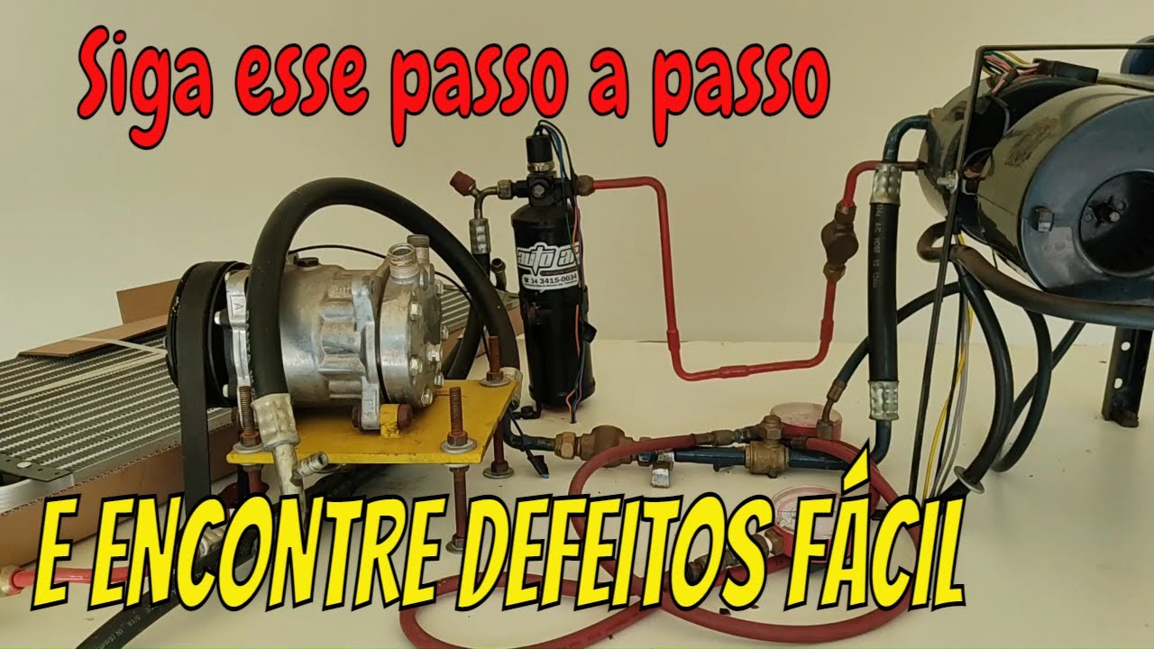 Siga 03 passos simples e fácil para diagnosticar defeitos no ar condicionado automotivo .