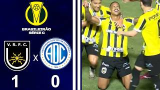 BRASILEIRO SÉRIE C 2026 - 10ª RODADA - VOLTA REDONDA 1X0 CONFIANÇA