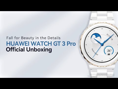 HUAWEI WATCH GT 3 Pro Official Unboxing