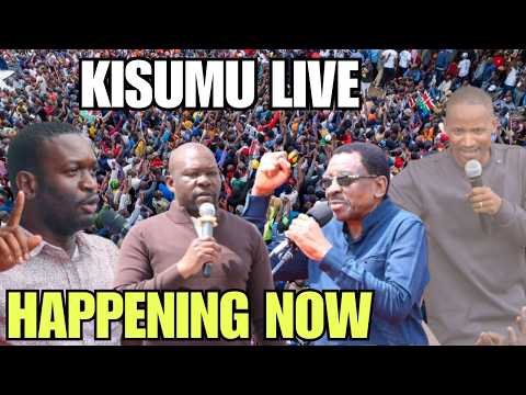 LIVE: Sifuna, Orengo, Babu & other Linda Mwananchi Leaders holding MOTHER OF ALL RALLIES, Kisumu